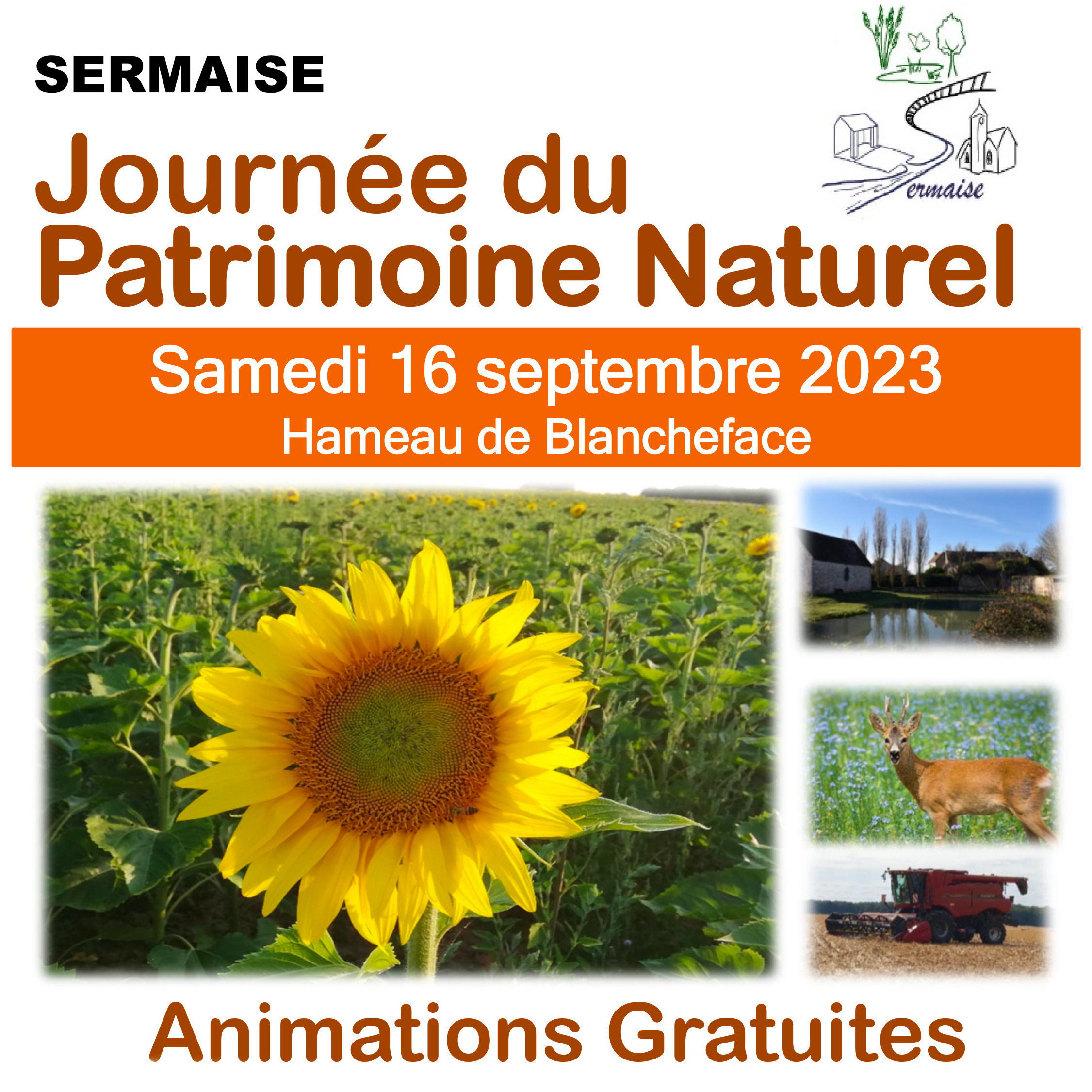 Journée du Patrimoine Naturel Sermaise, samedi 16 septembre
