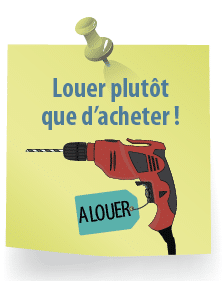 Louer plutôt que d'acheter
