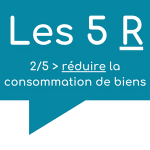 Les 5 R 2 sur 5 : Réduire la consommation de biens